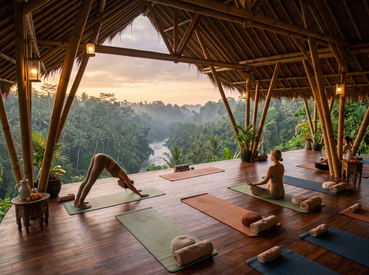 Yoga shala en Bali